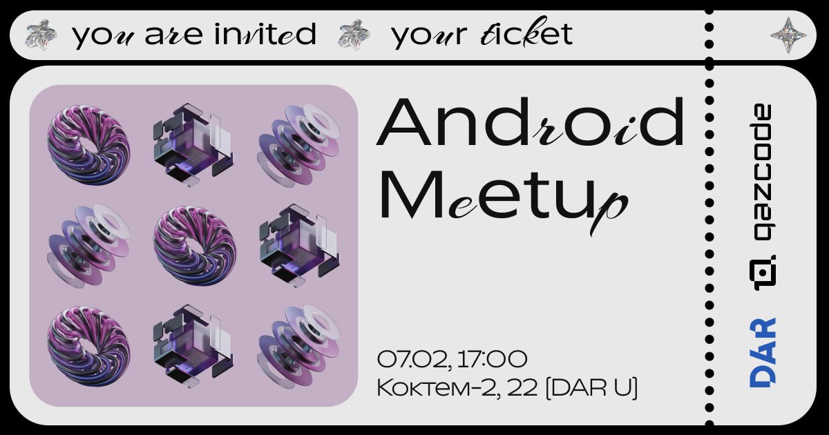 First Android Meetup in Almaty